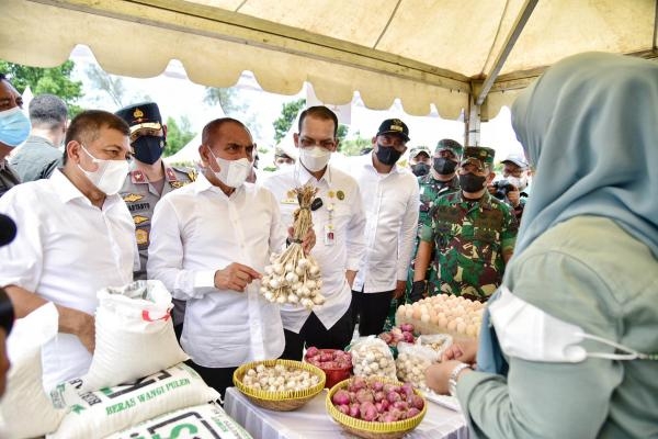  Semarakkan HUT ke-77 Kemerdekaan RI, Pemprov Sumut Gelar Bazar dan Pasar Murah